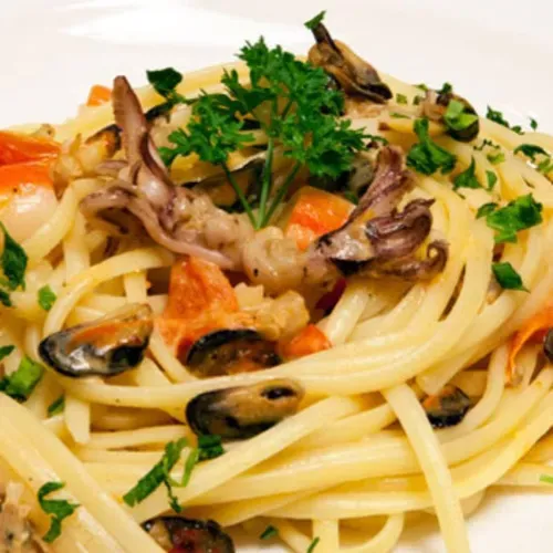 Paste cu fructe de mare